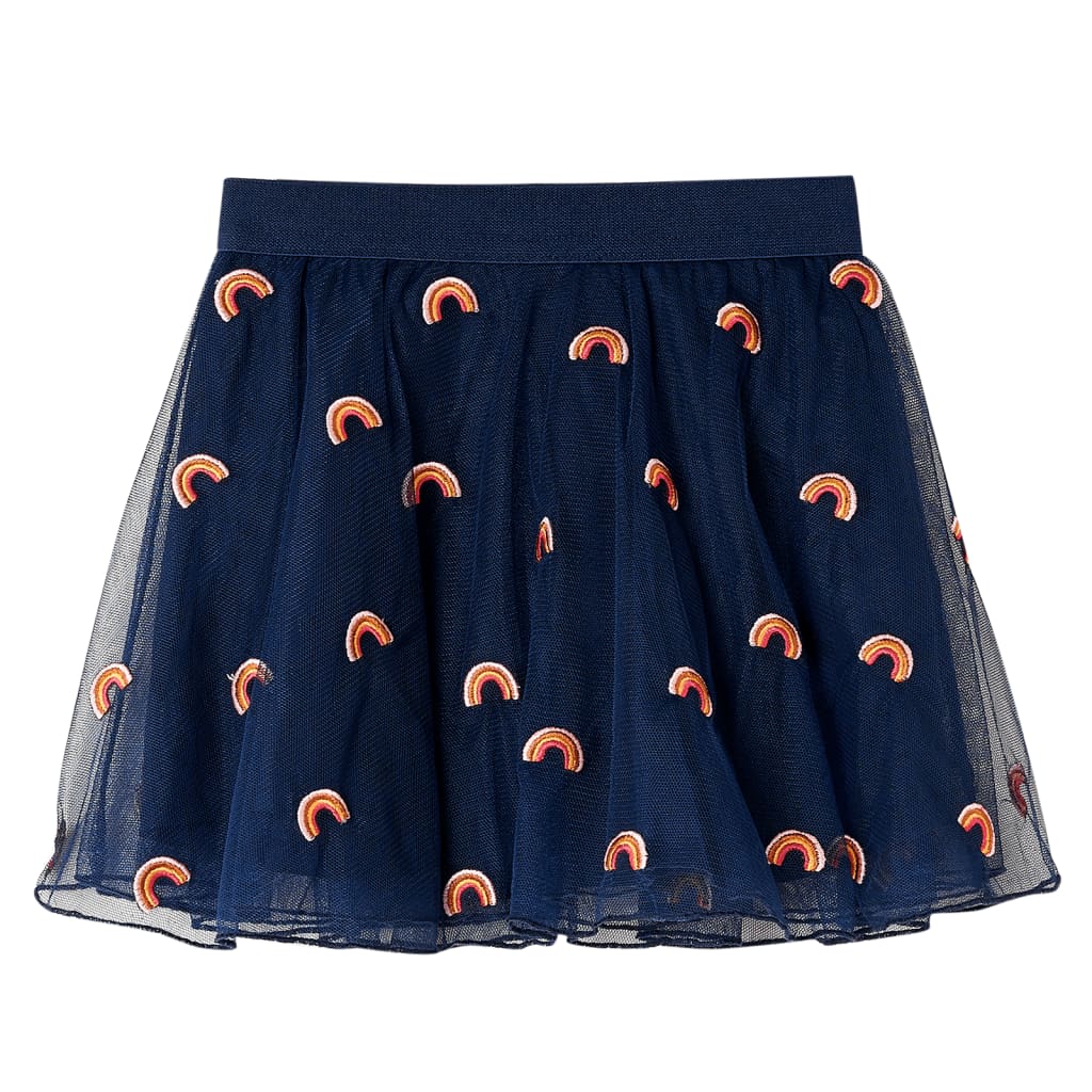 Jupe pour enfant taille 92 tulle bleu marine - 92 (1 5-2 ans) - number 1.