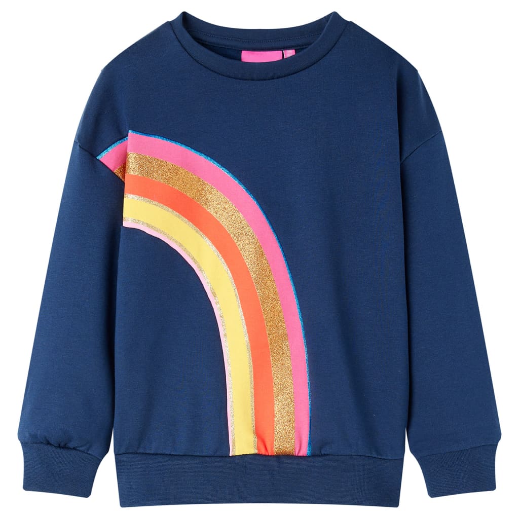 Sweat pour enfant taille 92 bleu marine - 92 (1 5-2 ans) - number 1.