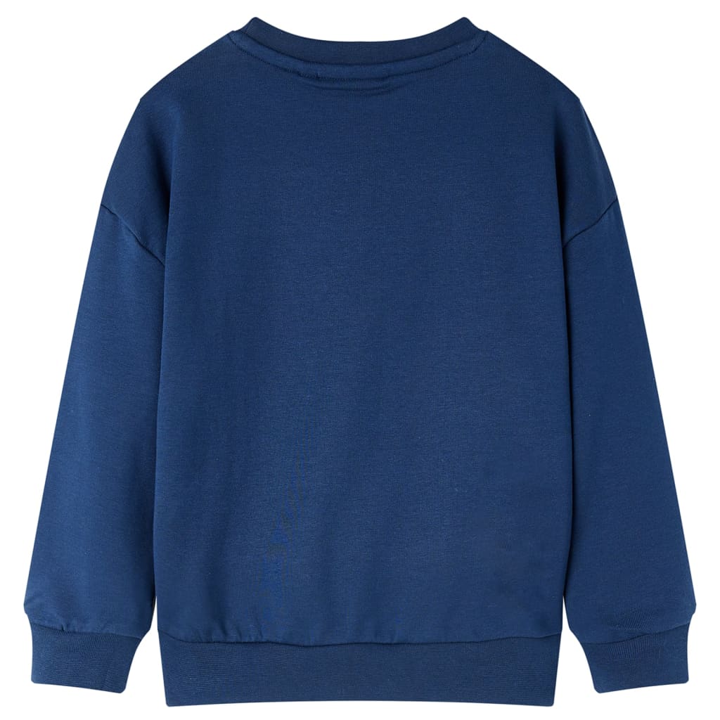 Sweat pour enfant taille 92 bleu marine - 92 (1 5-2 ans) - number 2.