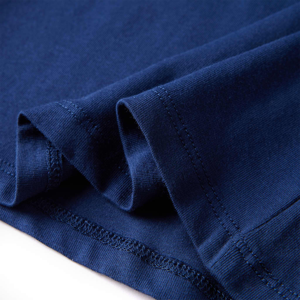 T-shirt manches longues pour enfant taille 92 - bleu marine, 92 (1 5-2 ans) - number 6.