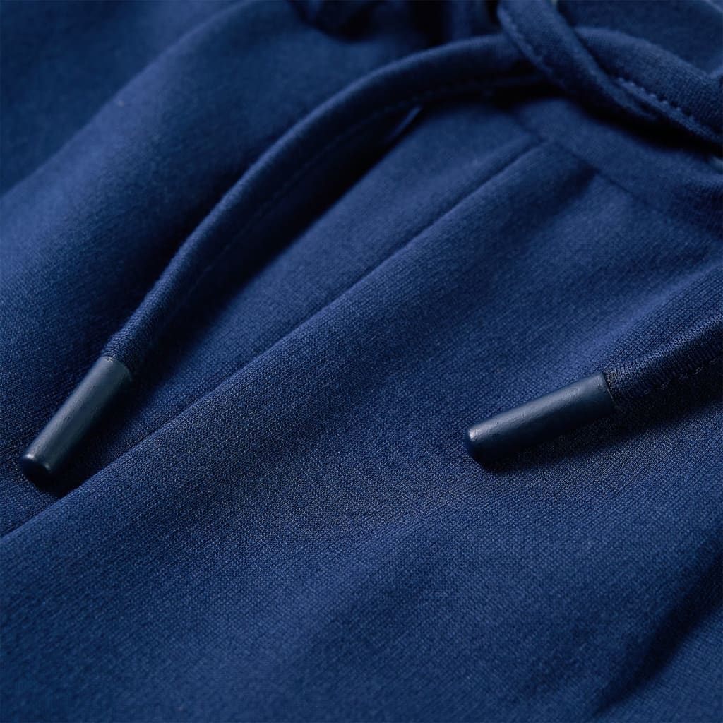 Pantalon pour enfant taille 92 avec lacets bleu marine - 92 (1 5-2 ans) - number 4.