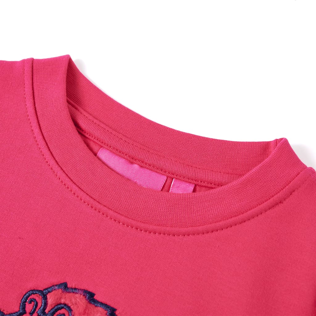 Sweat pour enfant taille 92 rose - bleu marine, 128 (7-8 ans) - number 3.