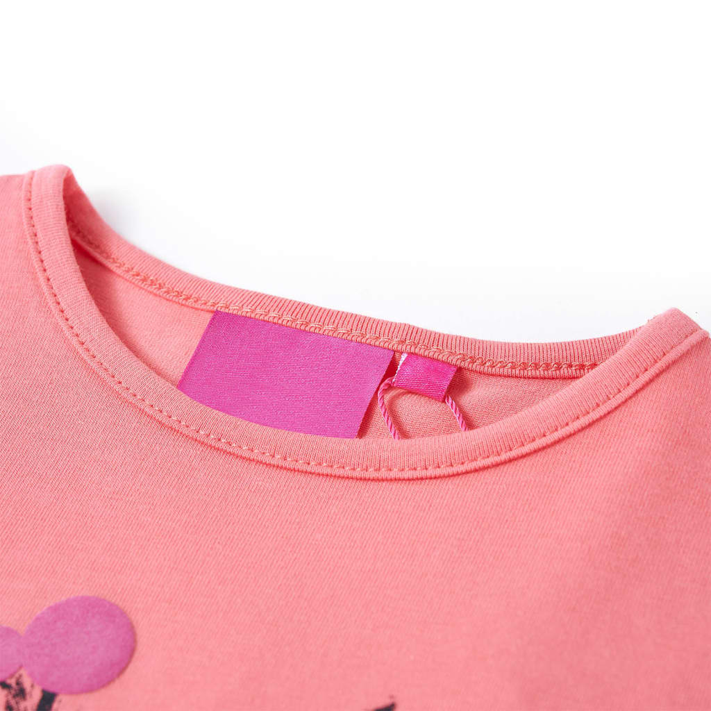 T-shirt à manches longues pour enfant taille 92 - rose, 92 (1 5-2 ans) - number 3.