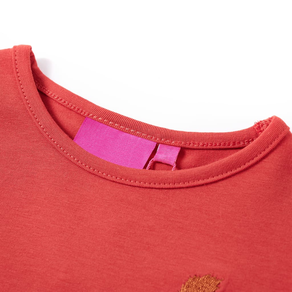 T-shirt à manches longues pour enfant taille 92 - rose clair, 92 (1 5-2 ans) - number 3.