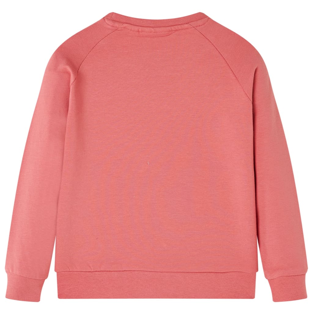 Sweat-shirt pour enfant taille 92 vieux rose - rose clair, 92 (1 5-2 ans) - number 2.