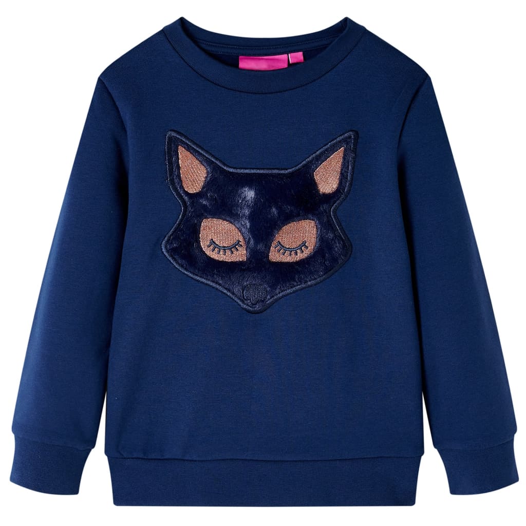 Sweat pour enfant taille 92 bleu marine - 92 (1 5-2 ans) - number 1.