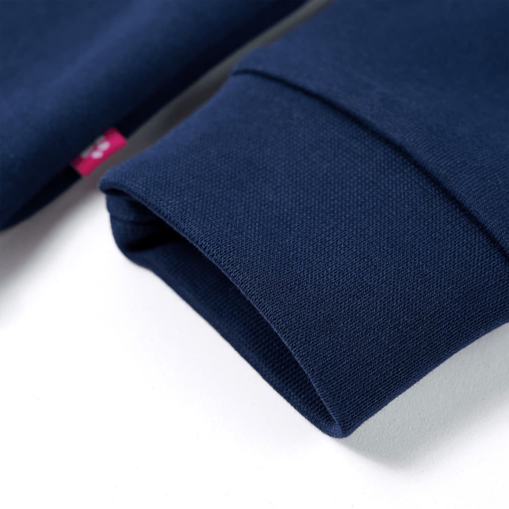 Sweat pour enfant taille 92 bleu marine - 92 (1 5-2 ans) - number 5.