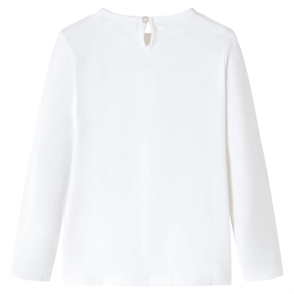 T-shirt manches longues pour enfant taille 92 écru - naturel, 92 (1 5-2 ans) - number 2.