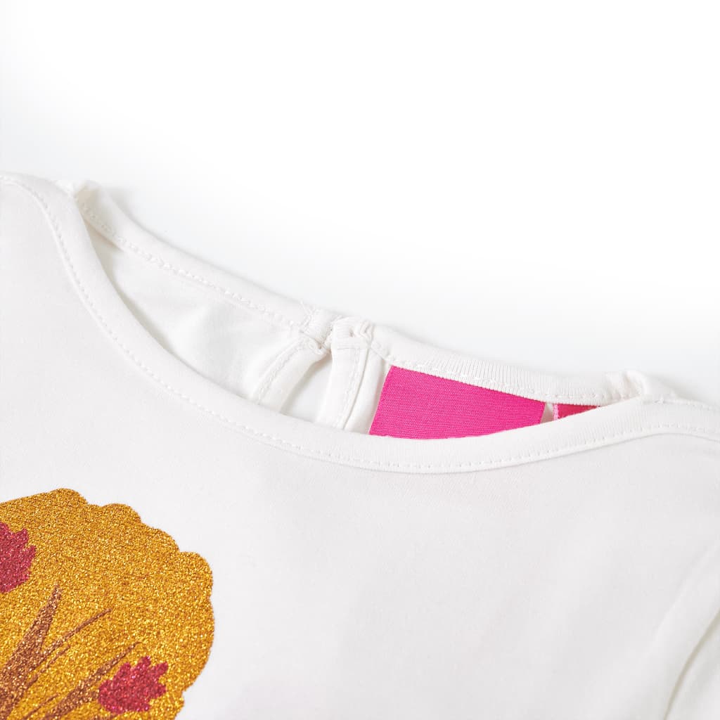 T-shirt manches longues pour enfant taille 92 écru - naturel, 92 (1 5-2 ans) - number 3.