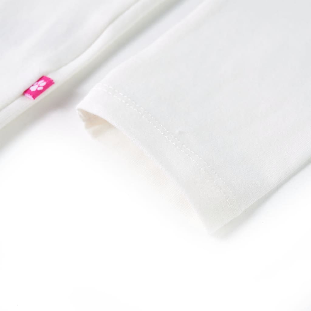 T-shirt manches longues pour enfant taille 92 écru - naturel, 92 (1 5-2 ans) - number 5.