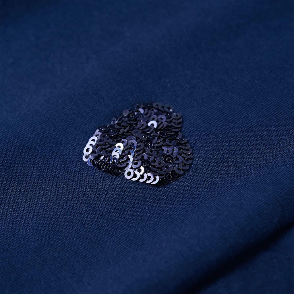 Sweat-shirt pour enfant taille 92 - bleu marine, 92 (1 5-2 ans) - number 5.