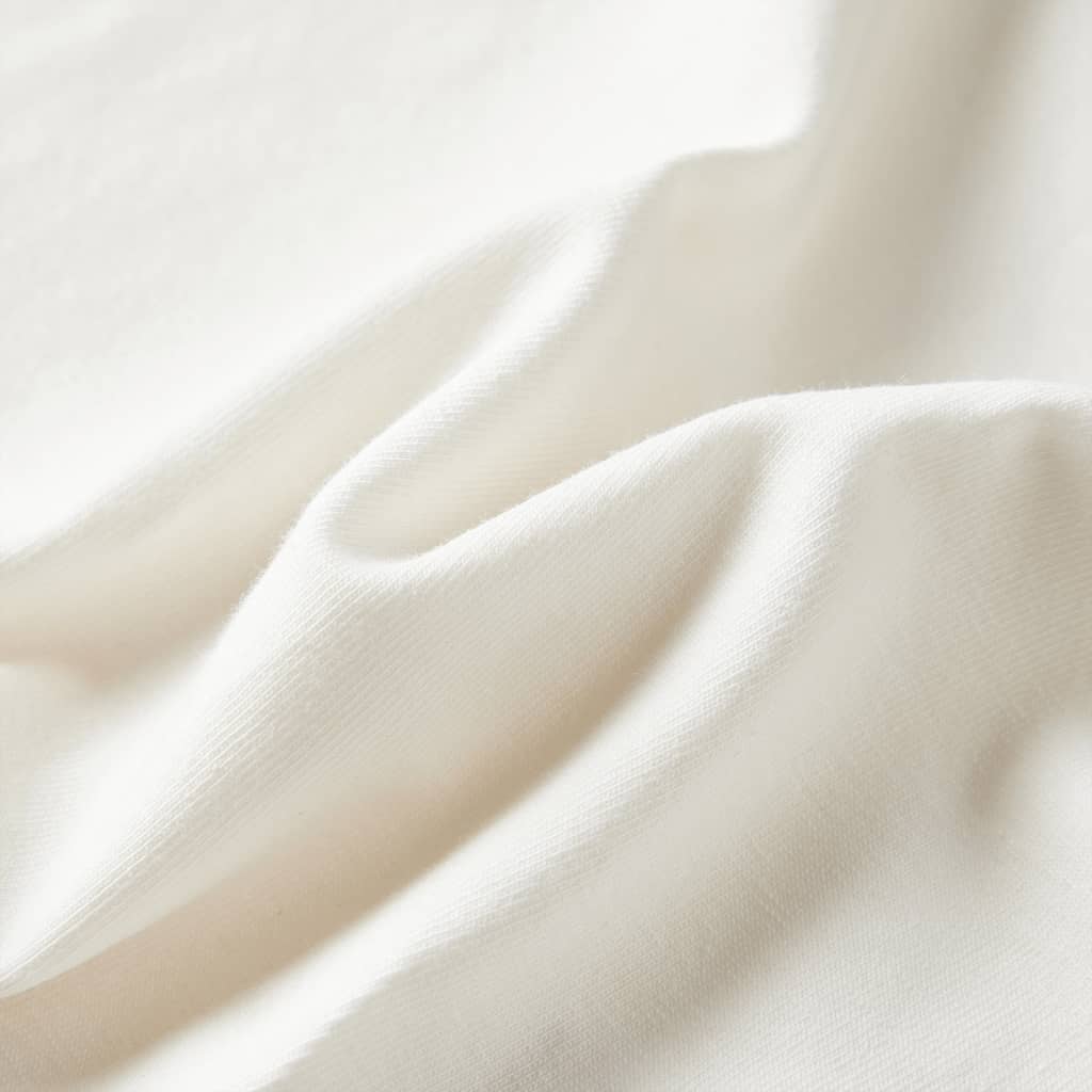 T-shirt manches longues pour enfant taille 92 écru - naturel, 92 (1 5-2 ans) - number 7.