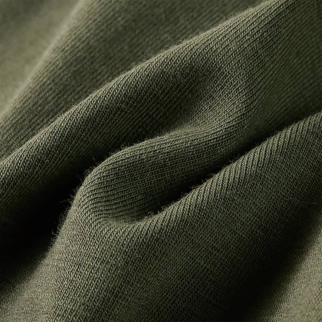 T-shirt à manches longues pour enfant taille 92 - kaki, 92 (1 5-2 ans) - number 7.