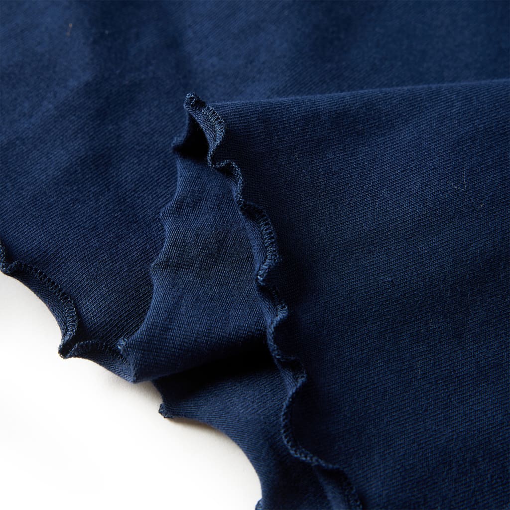 T-shirt manches longues pour enfant taille 92 - bleu marine, 92 (1 5-2 ans) - number 6.