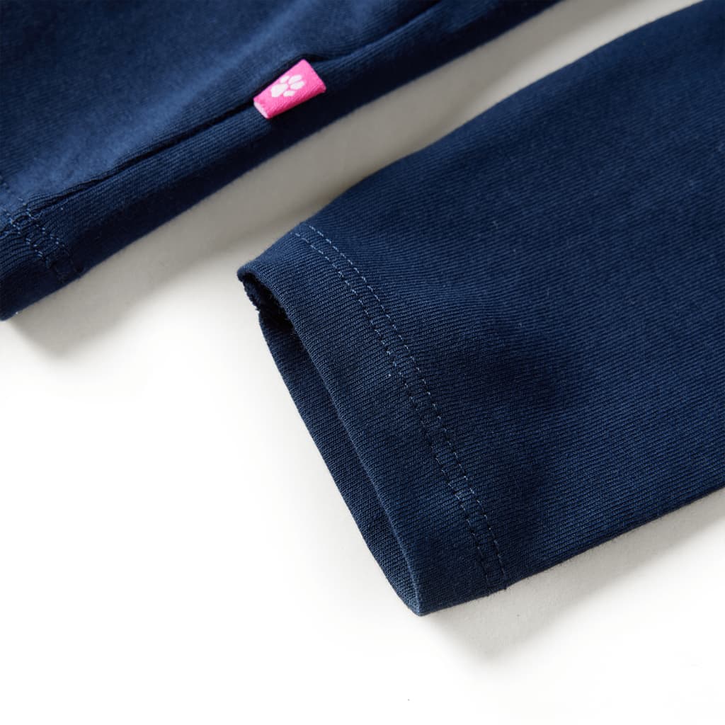 T-shirt à manches longues pour enfant taille 92 - vert foncé, 128 (7-8 ans) - number 5.