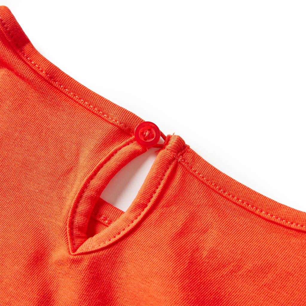 T-shirt à manches longues pour enfant taille 92 - orange, 92 (1 5-2 ans) - number 4.