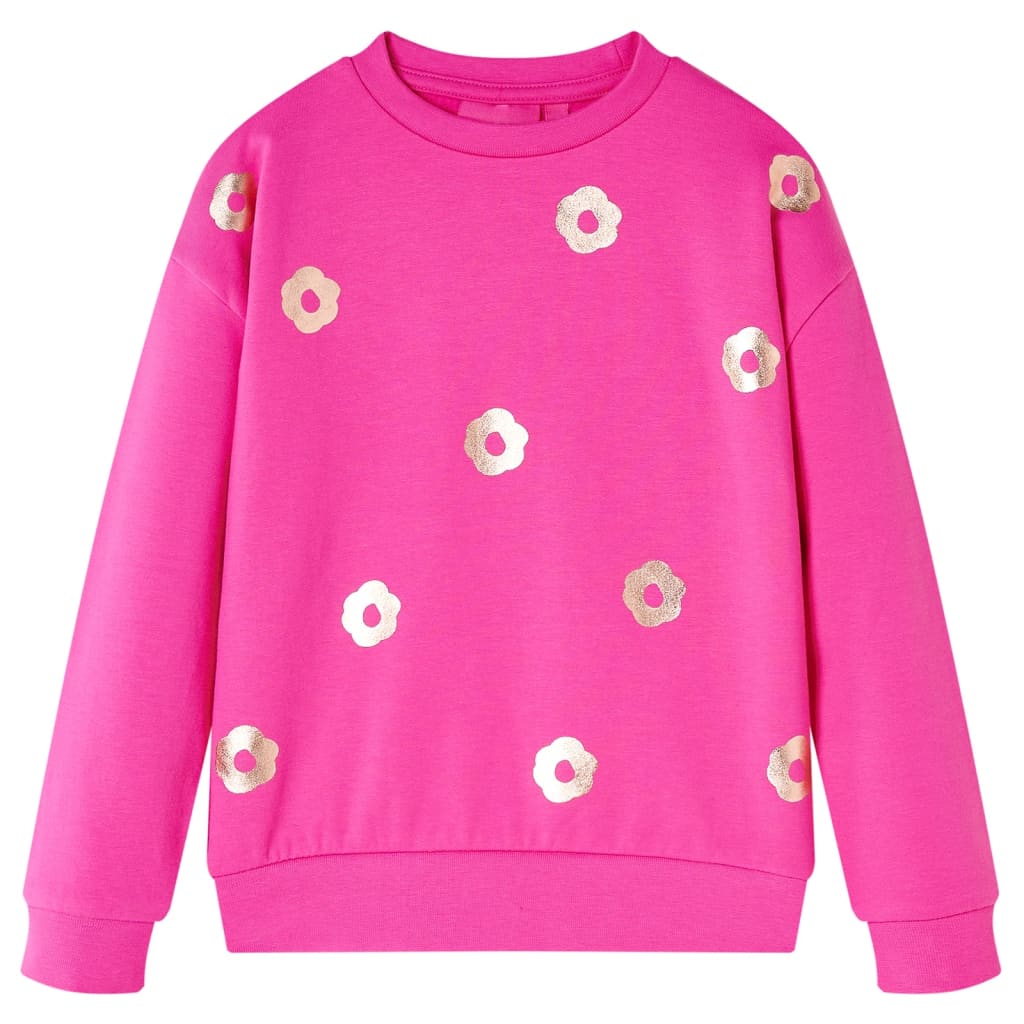 Sweat pour enfant taille 92 rose - bleu marine, 92 (1 5-2 ans) - number 1.