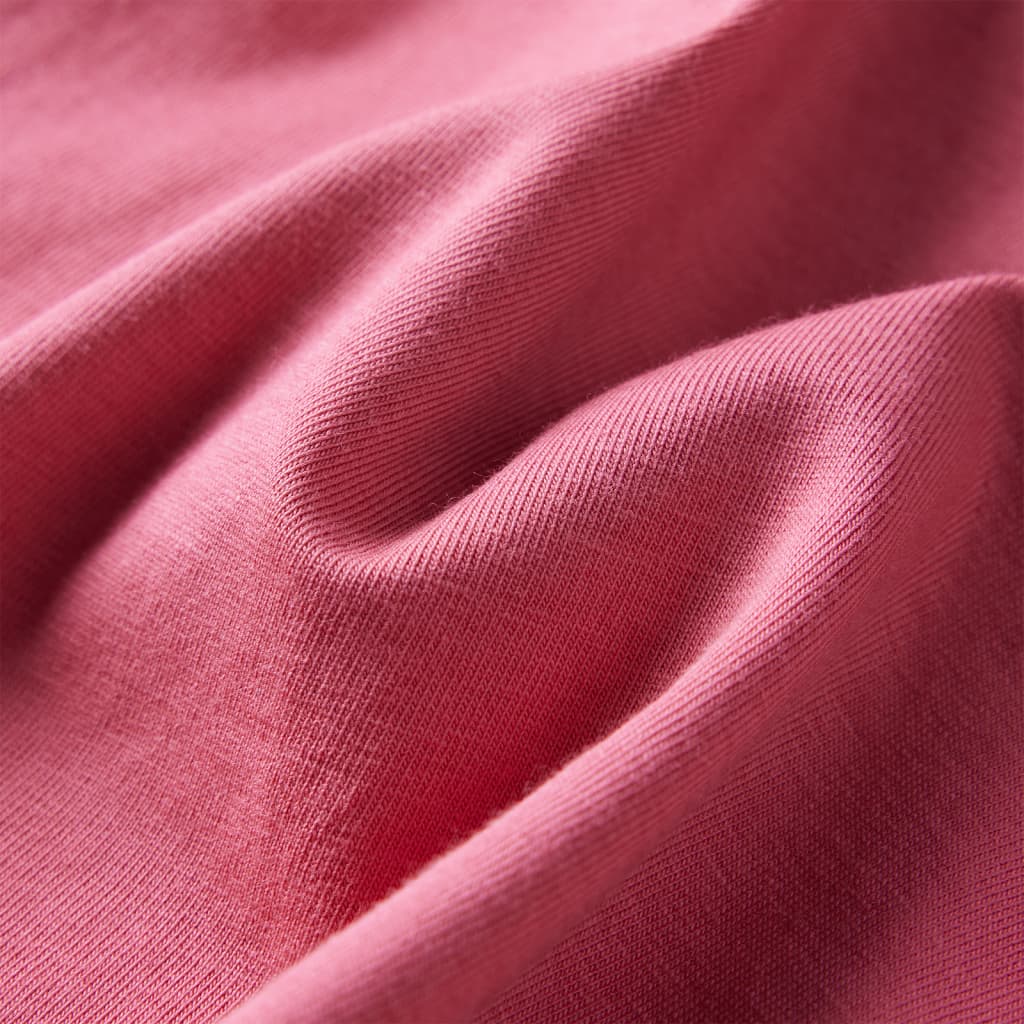 T-shirt à manches longues pour enfant taille 92 vieux rose - rose clair, 92 (1 5-2 ans) - number 7.