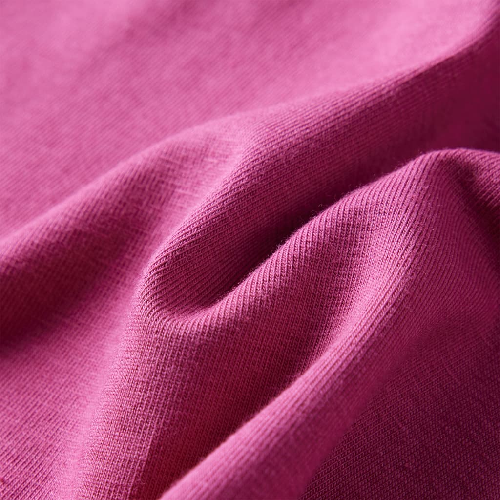 T-shirt à manches longues pour enfant taille 92 cm - rose, 92 (1 5-2 ans) - number 7.