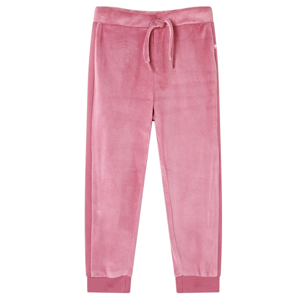 Pantalon jogging taille 92 rose - 92 (1 5-2 ans) - number 1.