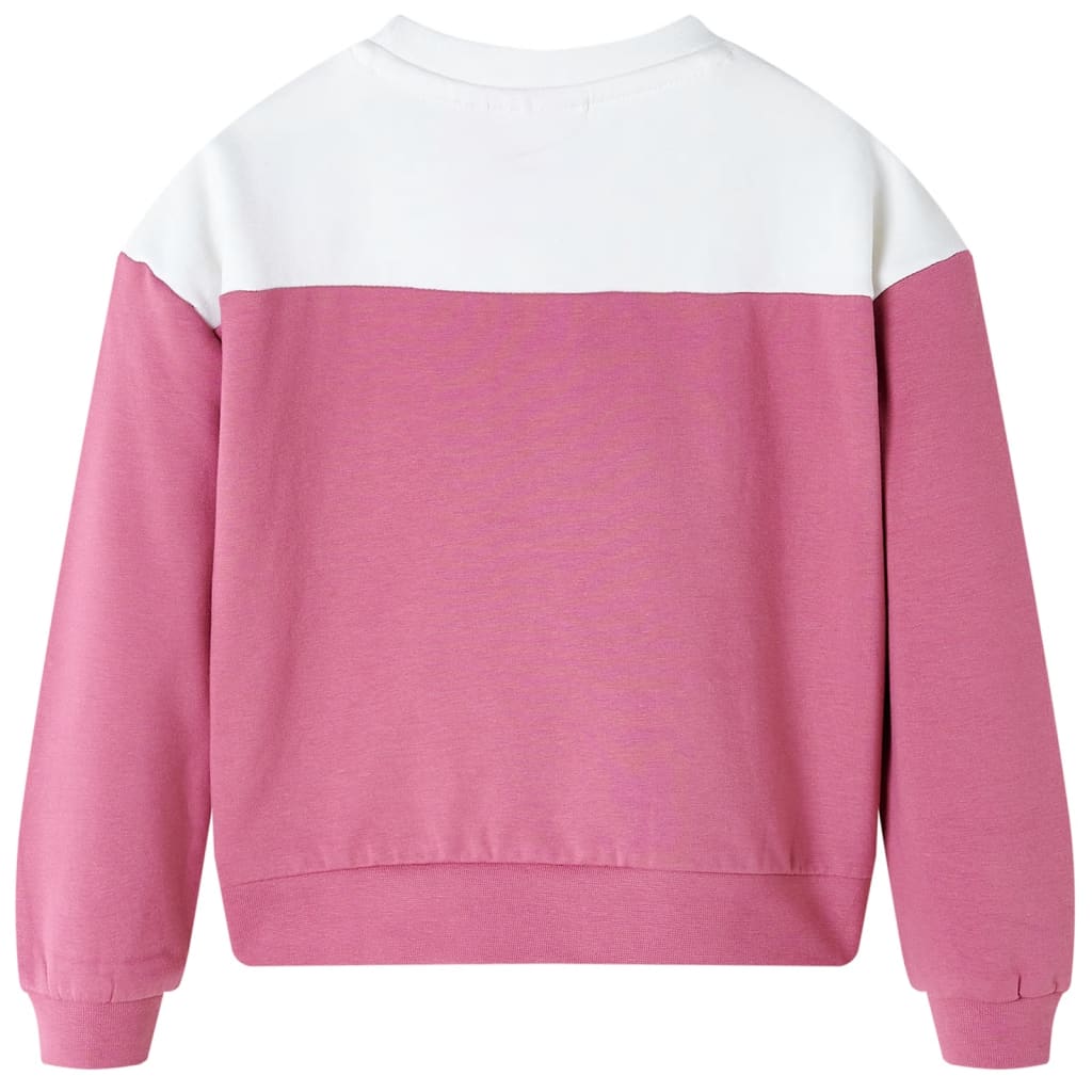 Sweat-shirt pour enfant taille 92 rose - 92 (1 5-2 ans) - number 2.
