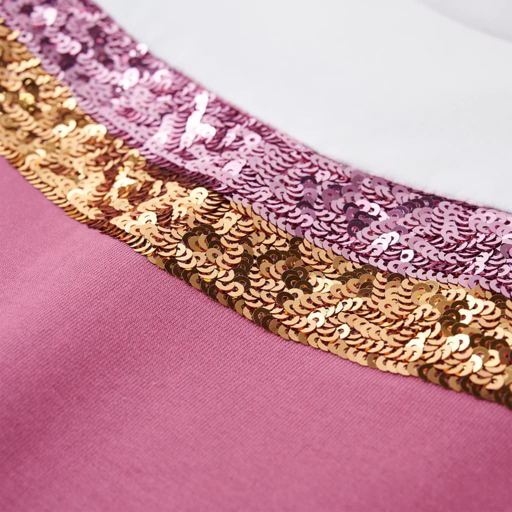 Sweat-shirt pour enfant taille 92 rose - 92 (1 5-2 ans) - number 4.