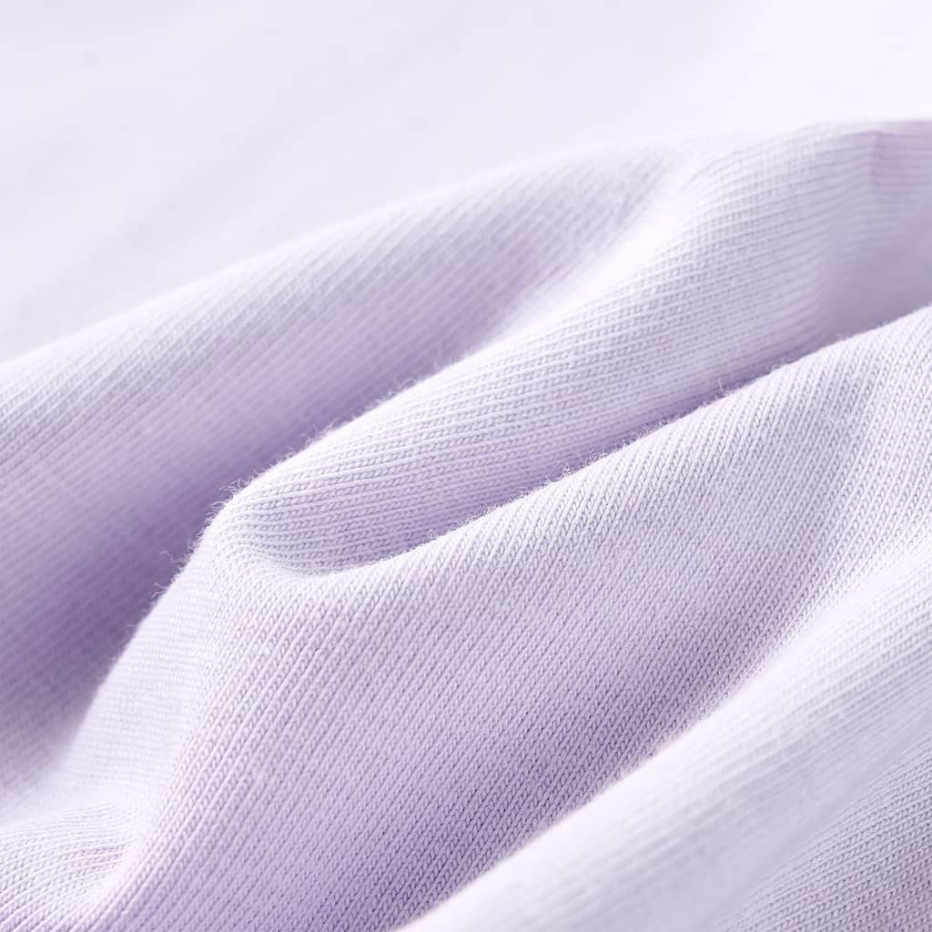 T-shirt à manches longues pour enfant taille 92 violet clair - violet, 92 (1 5-2 ans) - number 7.