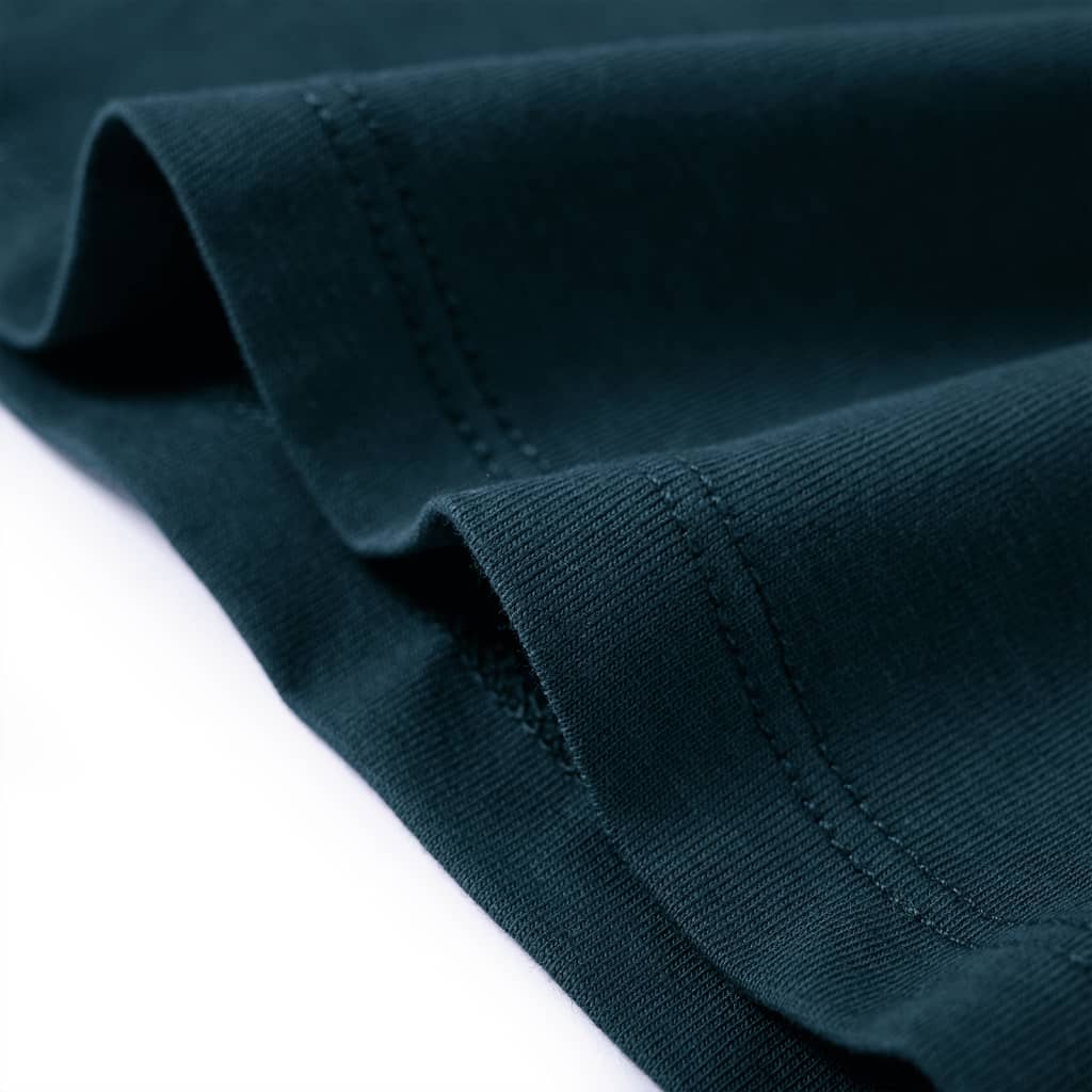 T-shirt à manches longues pour enfant taille 92 vert foncé - vert, 92 (1 5-2 ans) - number 6.