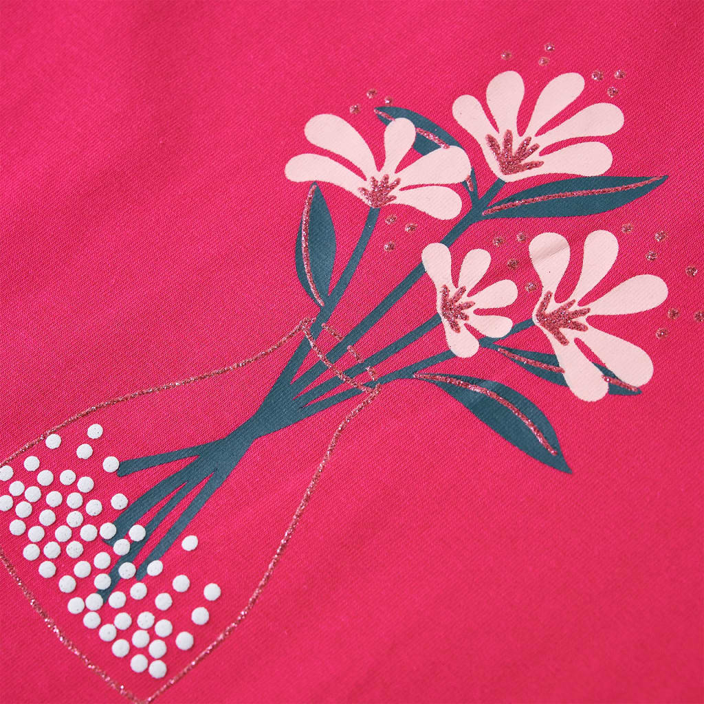 T-shirt à manches longues pour enfant taille 92 rose - rose clair, 92 (1 5-2 ans) - number 5.