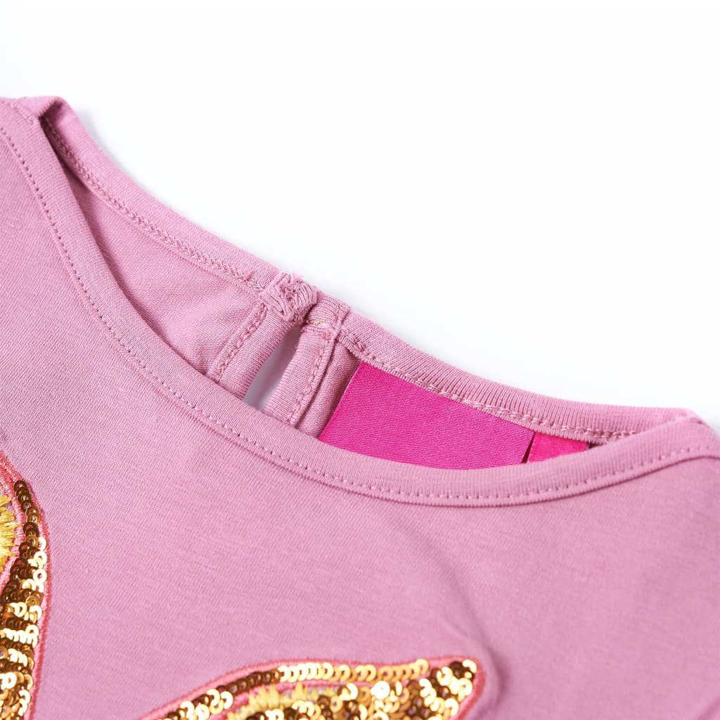 T-shirt à manches longues pour enfant taille 92 - rose, 92 (1 5-2 ans) - number 3.