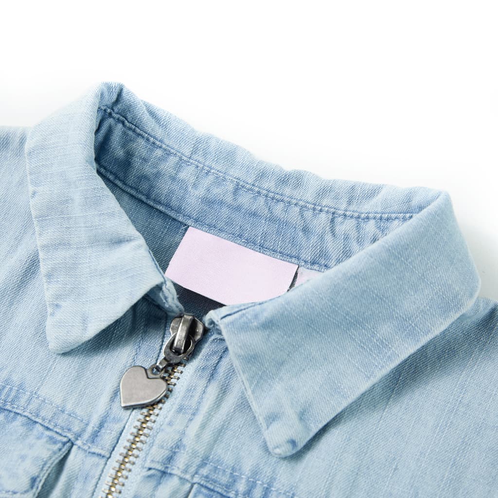 Combinaison pour enfant taille 92 à manches courtes bleu clair - 92 (1 5-2 ans) - number 3.