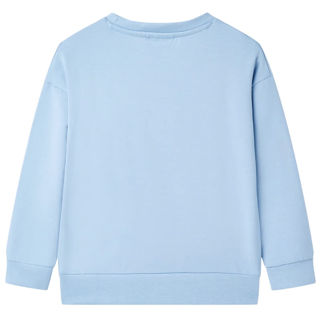 Sweat-shirt pour enfant taille 92 - bleu, 92 (1 5-2 ans) - number 2.