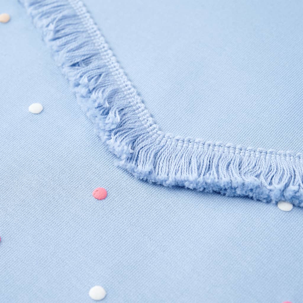 Sweat-shirt pour enfant taille 92 - bleu, 92 (1 5-2 ans) - number 4.