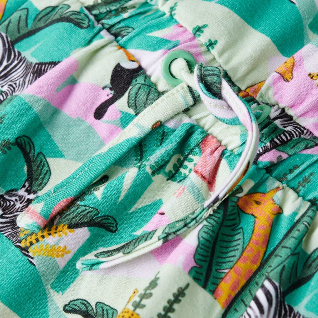 Robe pour enfant taille 92 vert menthe clair - 92 (1 5-2 ans) - number 5.