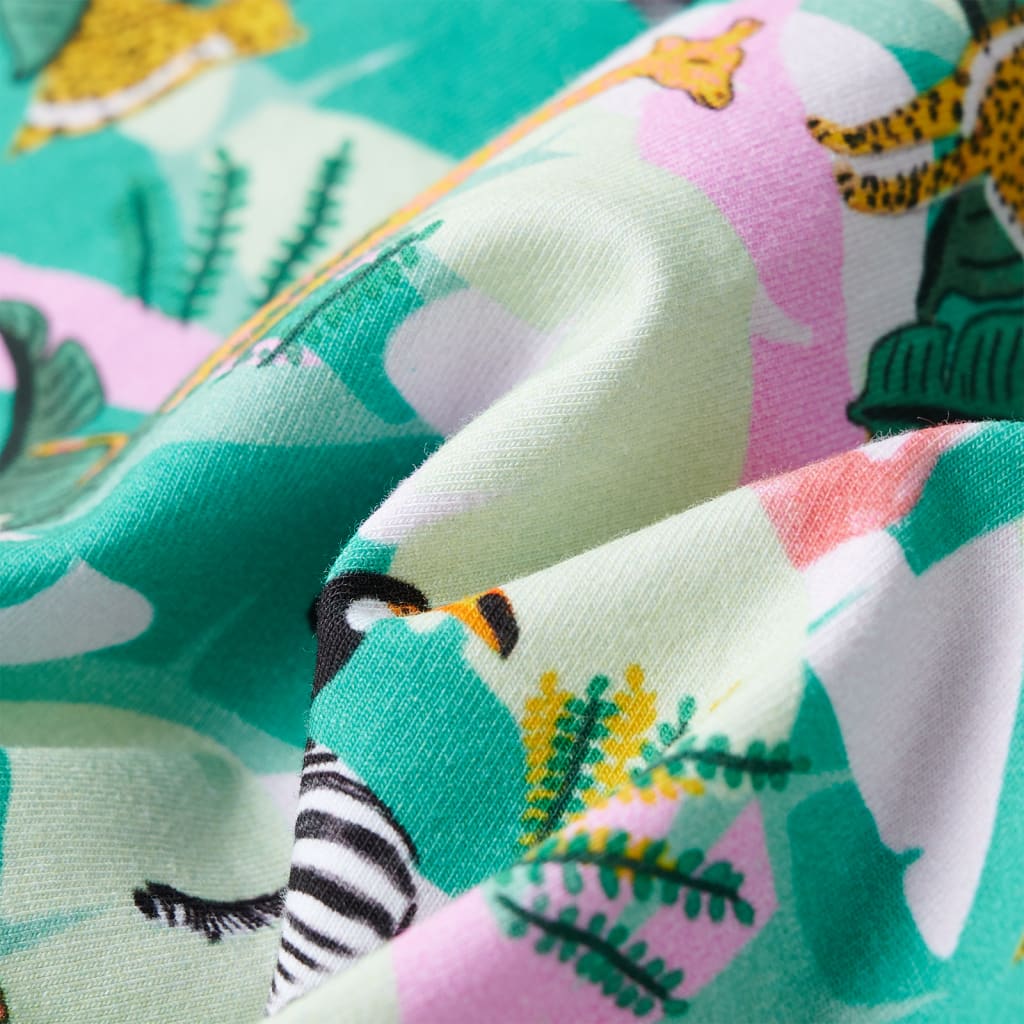 Robe pour enfant taille 92 vert menthe clair - 92 (1 5-2 ans) - number 7.