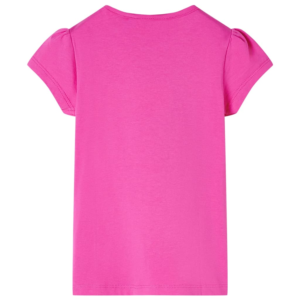 T-shirt pour enfant taille 92 rose - vert menthe, 140 (9-10 ans) - number 2.