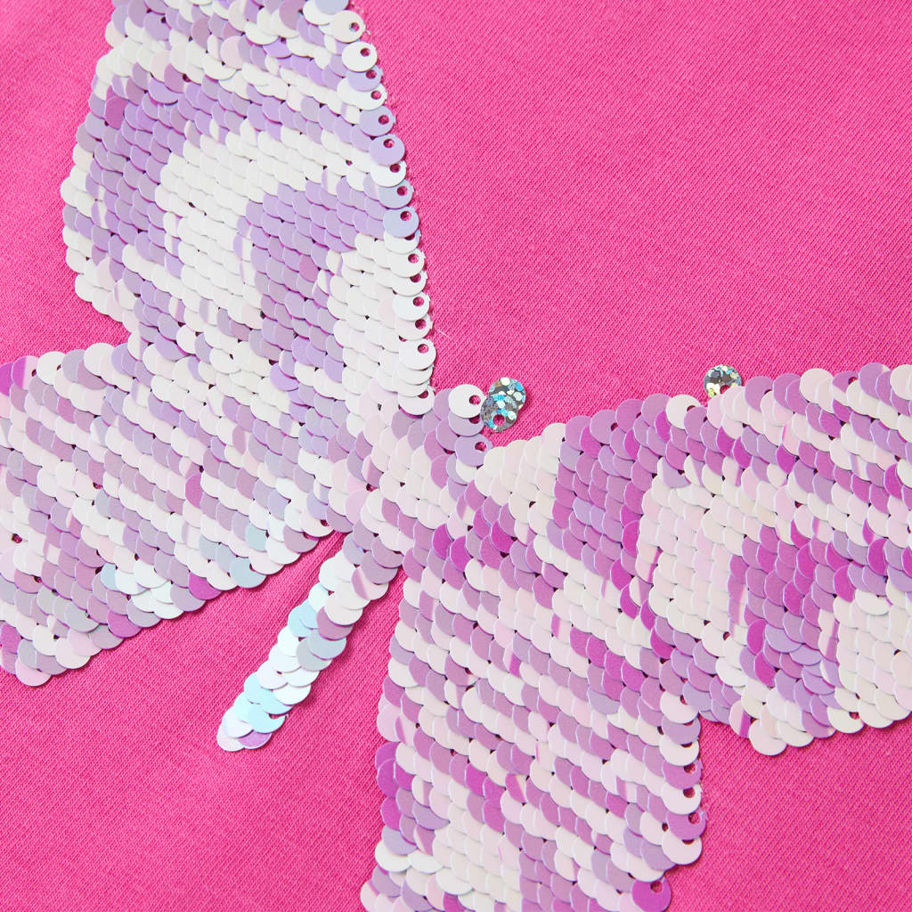 T-shirt pour enfant taille 92 rose - vert menthe, 140 (9-10 ans) - number 4.