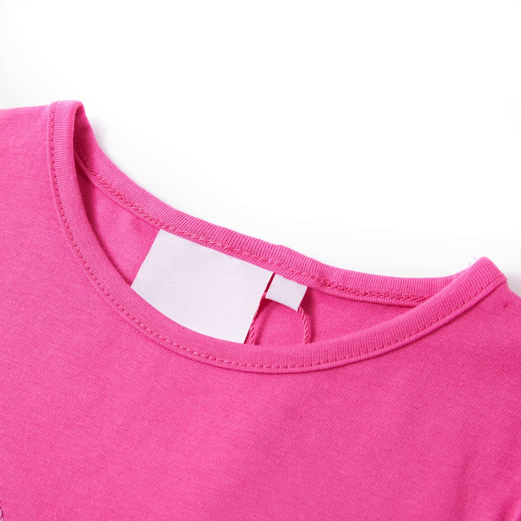 T-shirt pour enfant taille 92 rose - vert menthe, 140 (9-10 ans) - number 3.