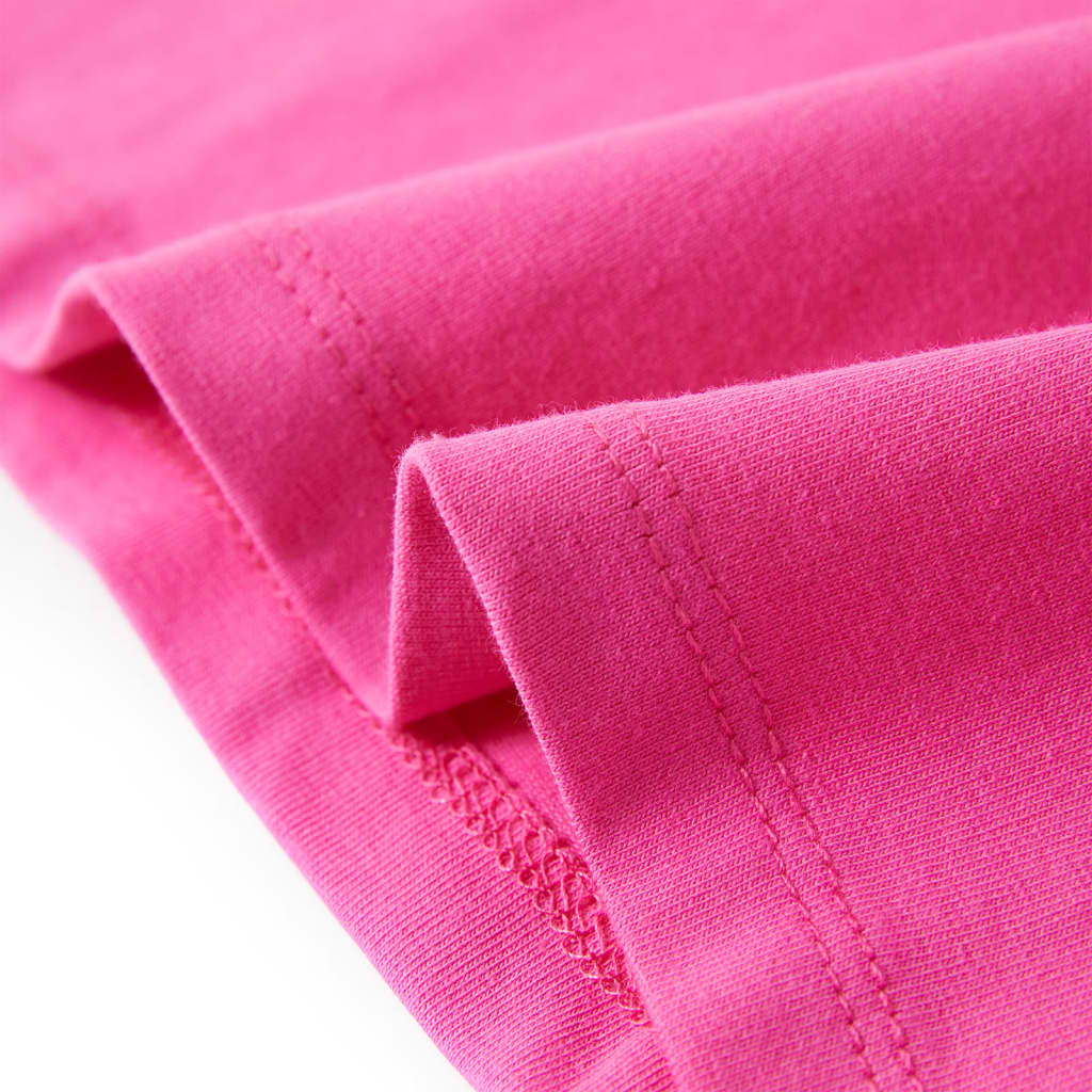 T-shirt pour enfant taille 92 rose - vert menthe, 140 (9-10 ans) - number 6.