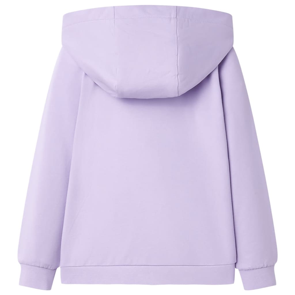 Sweat à capuche pour enfant taille 92 - violet, 92 (1 5-2 ans) - number 2.