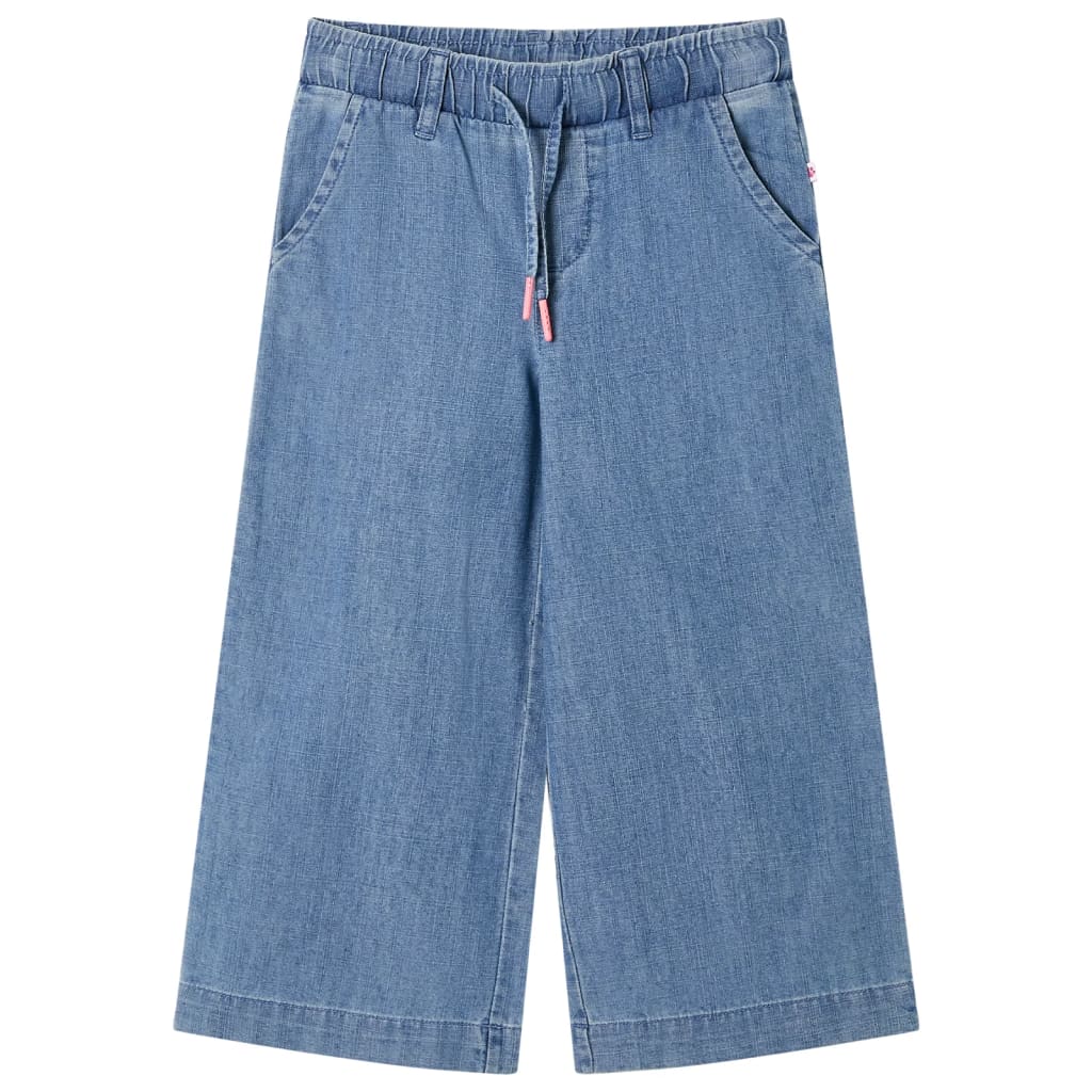Short pour enfant taille 92 bleu denim - bleu, 92 (1 5-2 ans) - number 1.