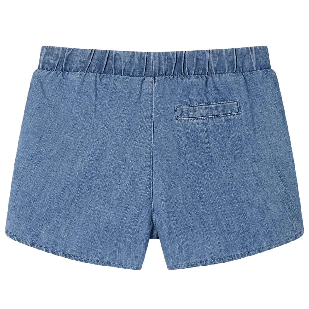 Short pour enfant taille 92 bleu denim - bleu, 92 (1 5-2 ans) - number 2.