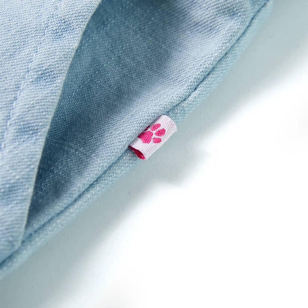 Pantalon pour enfant taille 92 bleu denim - bleu clair, 92 (1 5-2 ans) - number 5.