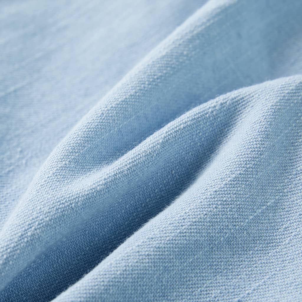 Short pour enfant taille 92 bleu denim - bleu clair, 92 (1 5-2 ans) - number 7.