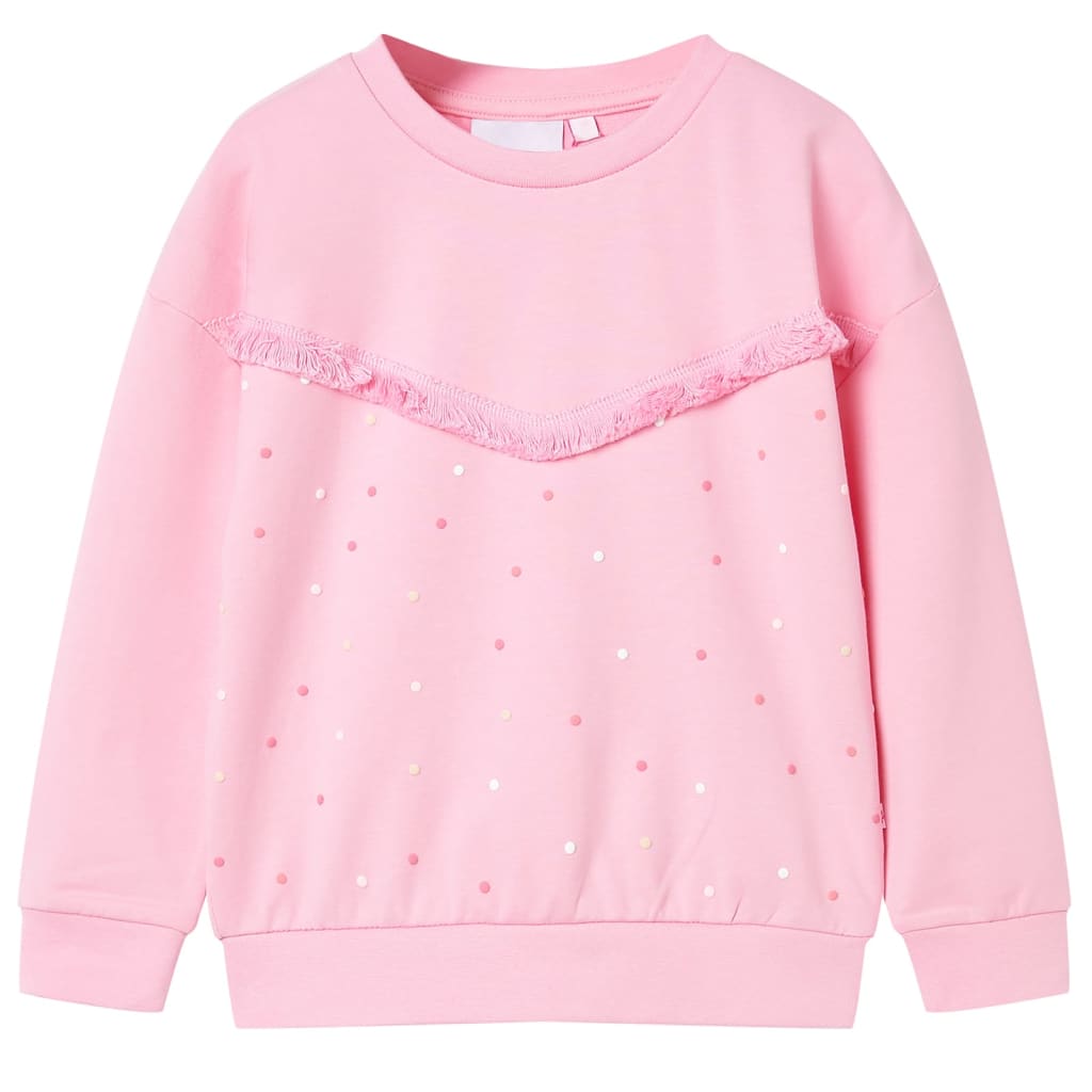 Sweat-shirt pour enfant taille 140 - rose, 140 (9-10 ans) - number 1.
