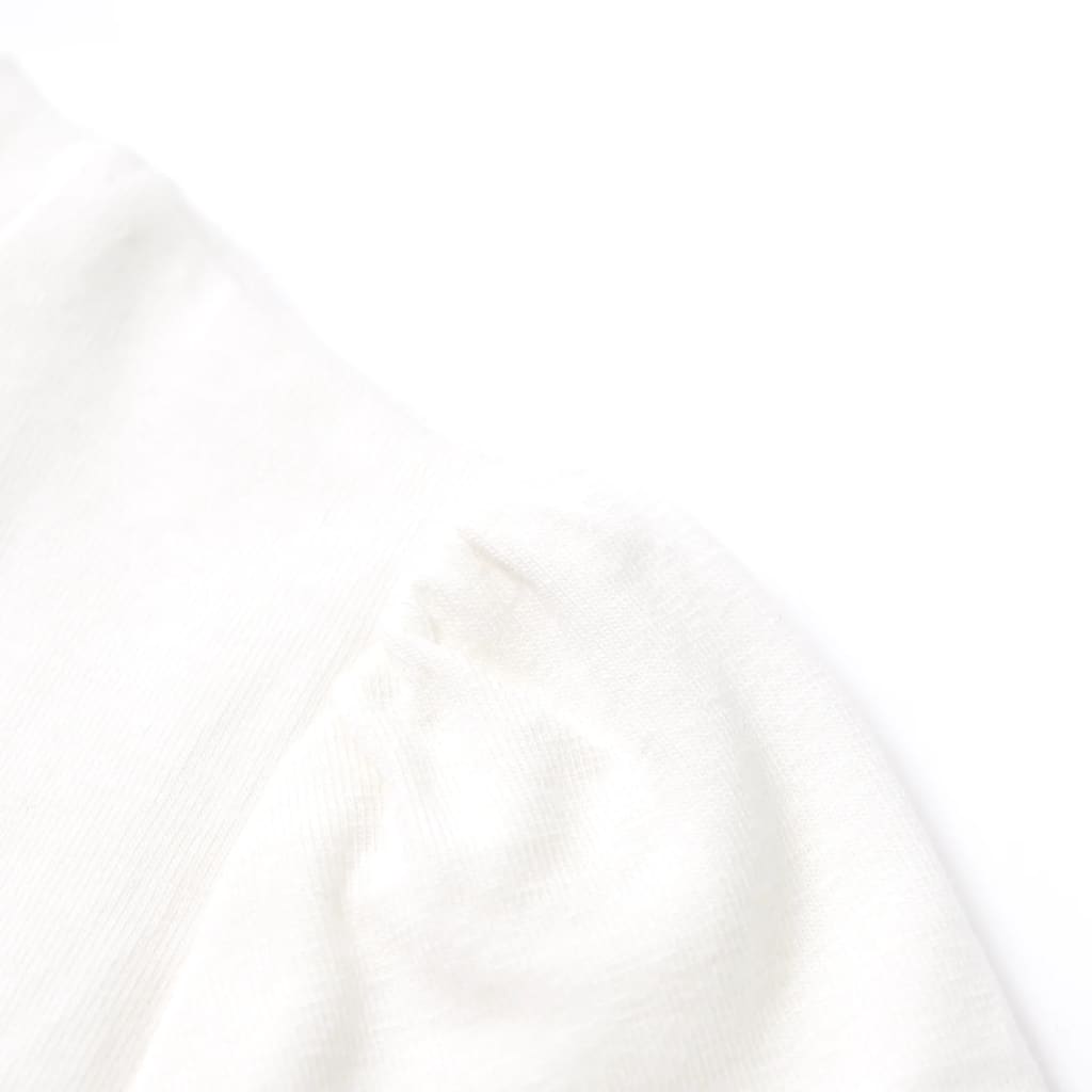 T-shirt pour enfant taille 92 écru - naturel, 92 (1 5-2 ans) - number 4.