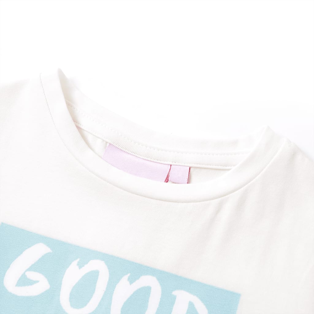 T-shirt pour enfant taille 92 écru - naturel, 92 (1 5-2 ans) - number 3.