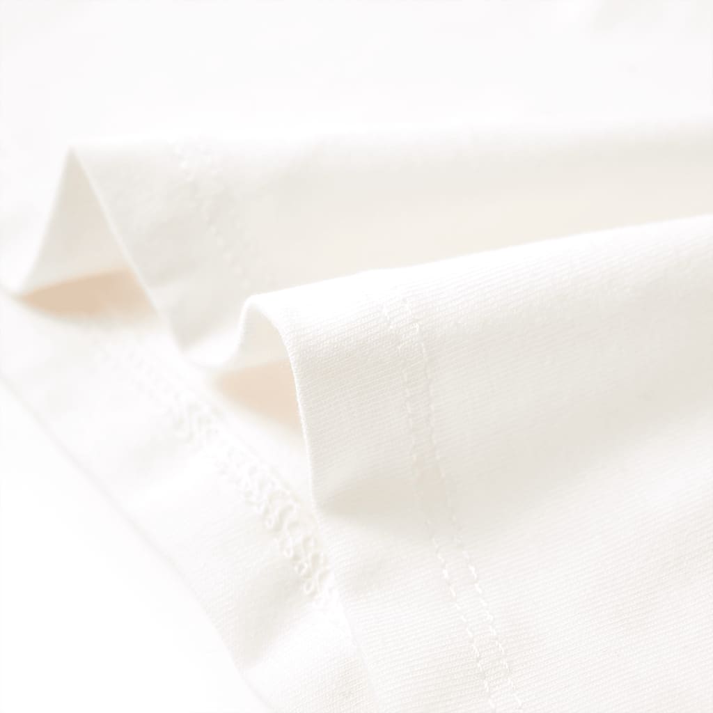 T-shirt pour enfant taille 92 écru - naturel, 92 (1 5-2 ans) - number 6.