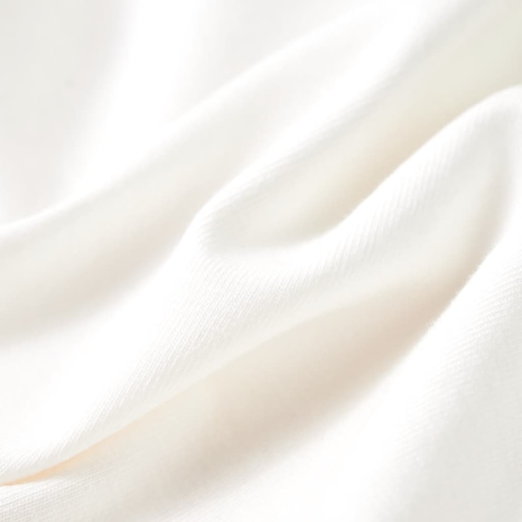 T-shirt pour enfant taille 92 écru - naturel, 92 (1 5-2 ans) - number 7.