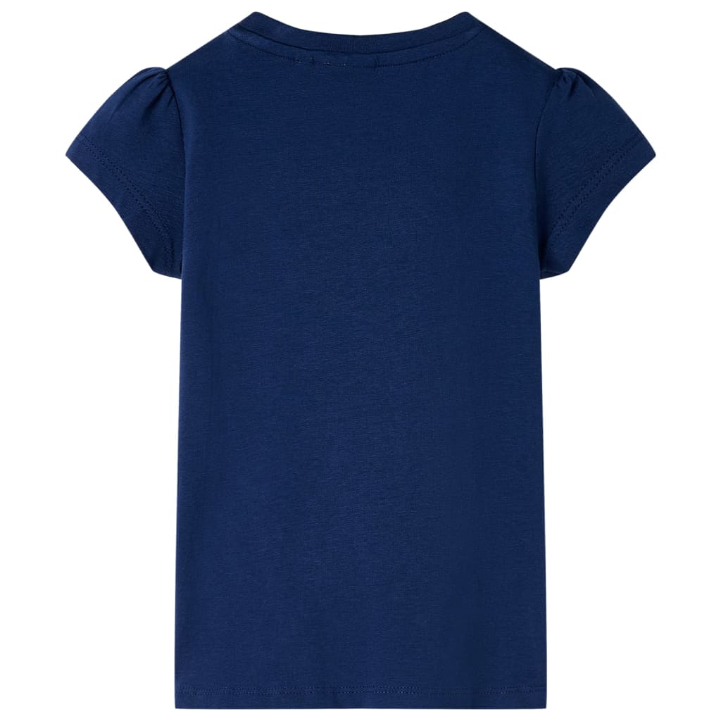 T-shirt pour enfant taille 92 - bleu marine, 92 (1 5-2 ans) - number 2.